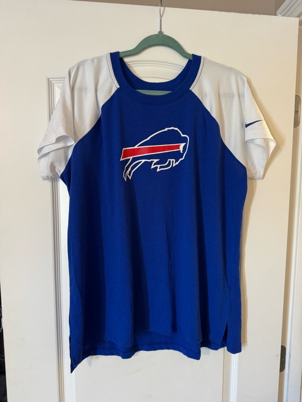 Nike Royal Blue and White Buffalo Bills Short Sleeve Tee